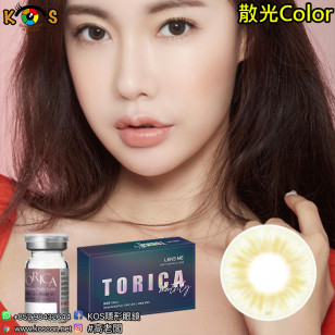 【散光】Lensme Torica Realfit Green 토리카 리얼핏 홍채 그린 (난시 교정용)  每月抛棄散光彩妝隱形眼鏡